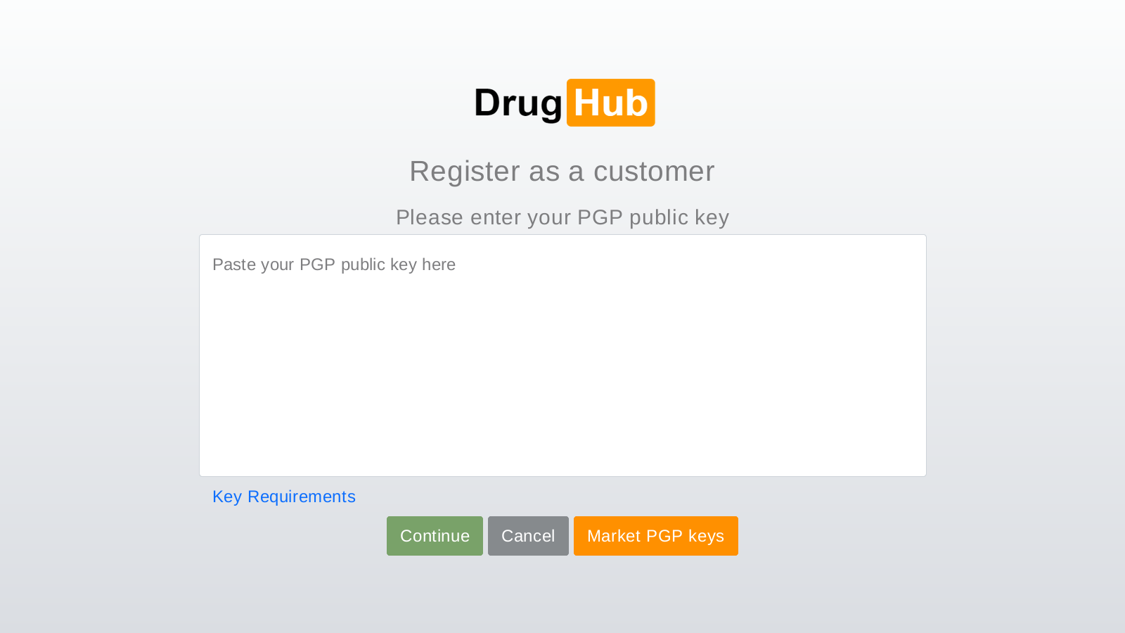DrugHub Registration