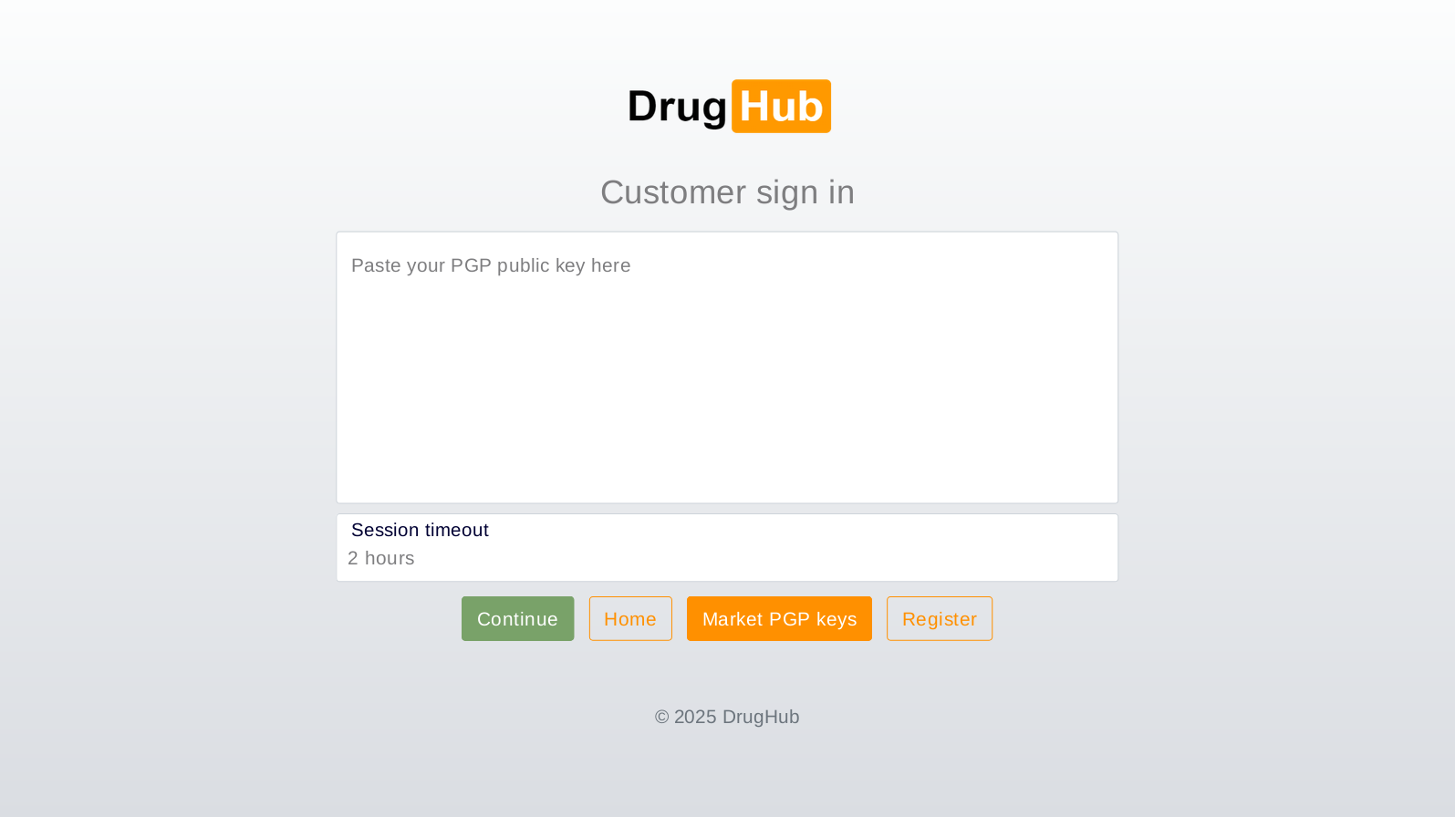 DrugHub Login